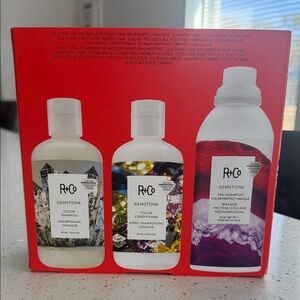 R+Co Gemstone Inline kit- color vibracy repairs+nourishes hair 100% Vegan